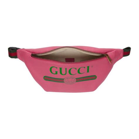 gucci neon pink fanny pack